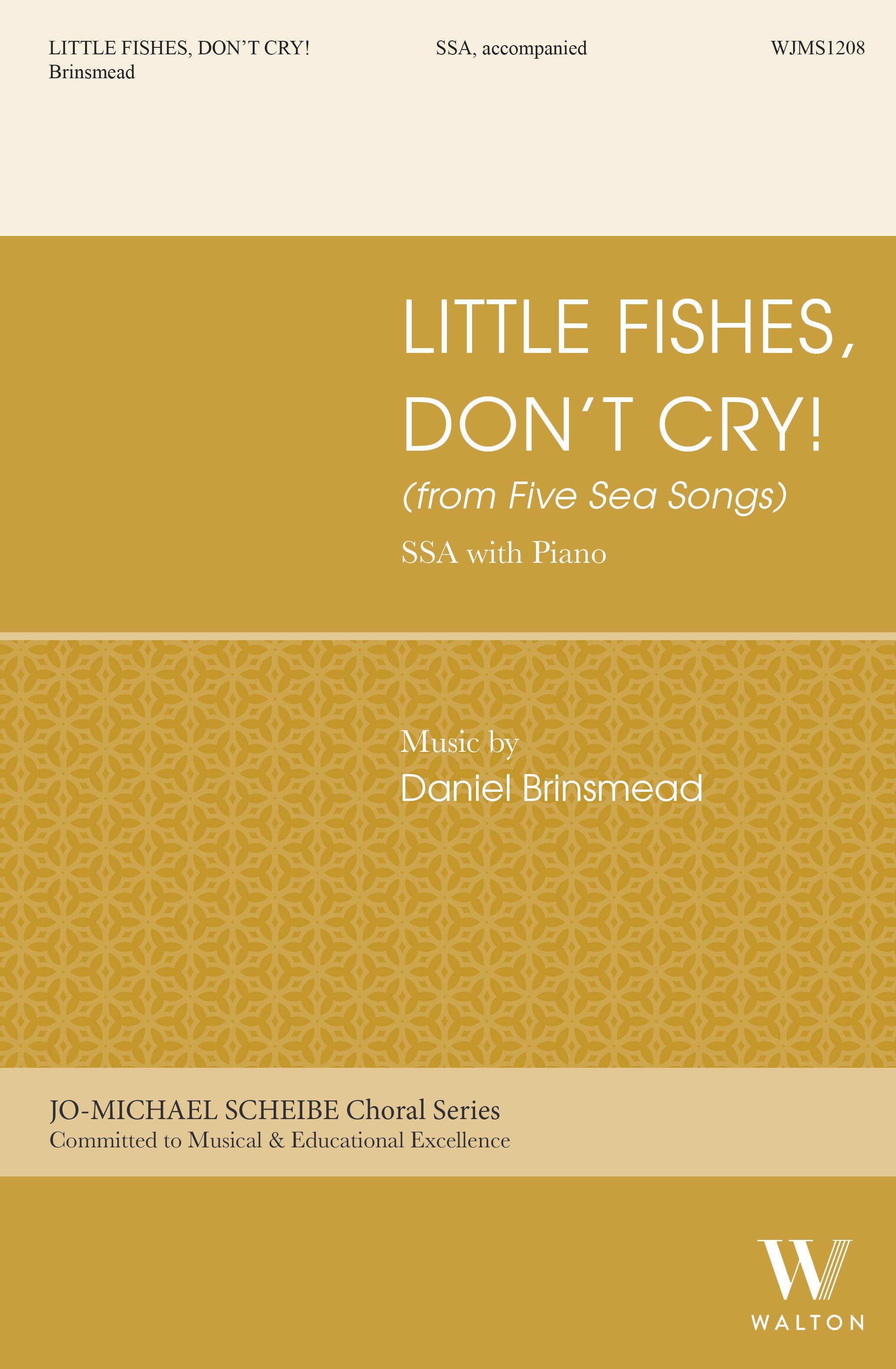 Little Fishes, Don't Cry! community sheet music cover